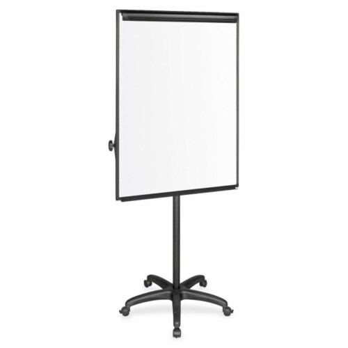 Silver Easy Clean Dry Erase Mobile Presentation Easel, 4475.25 in. H
