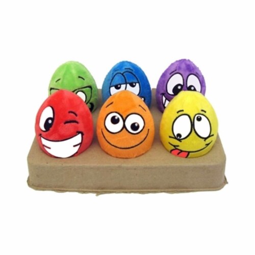 Fred Meyer Mutlipet Egg Noggins Dog Toy (Assorted), 1 ct