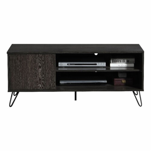 Milton Greens Stars Inc 2 Open Shelves Wood TV Stand up to 47 in