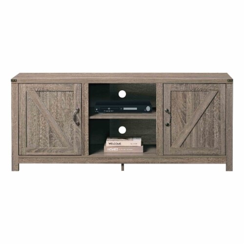 Milton Greens Stars Inc Modern Wood Laminate TV Stand up to 59 in Taupe