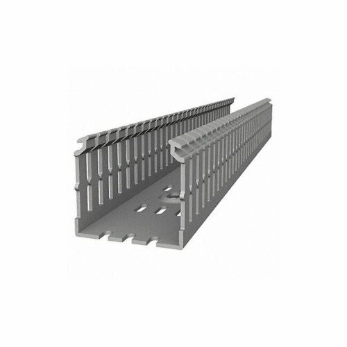Abb Installation Products Wiring Duct,Narrow Slot Wall,Gray,6 ft.L
