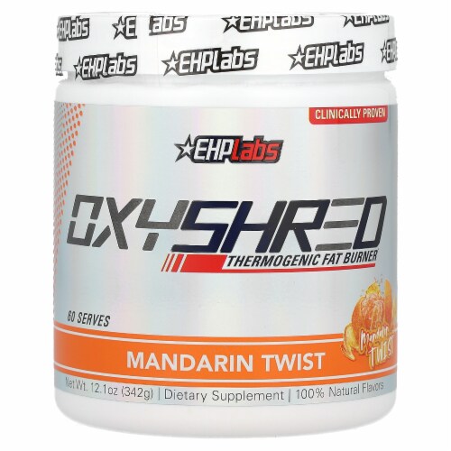 EHPlabs OxyShred Thermogenic Fat Burner Mandarin Twist 12.1 oz (342 g