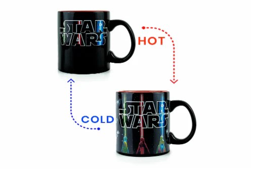 Star Wars Lightsaber Mug Star Wars Heat Changing Mug Holds 20