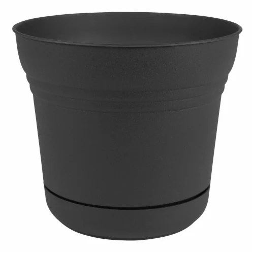 Bloem SP0500 Saturn Indoor Outdoor 5 Inch Planter Pot w/ Matching