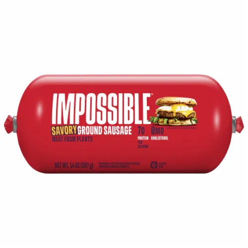 Impossible Savory Sausage Made From Plants, 14 oz Mariano’s