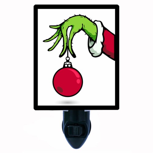 How The Grinch Stole Christmas 2022 Kroger Christmas Decorative Photo Night Light. Grinch Ornament. Free Extra Picture For Lights., 1 - Kroger