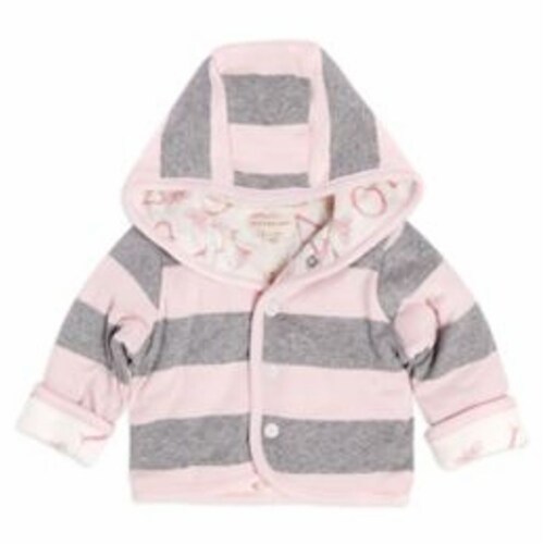 Burt' Bees Baby® Newborn Watercolor A Bee C Reversible Jacket, Newborn