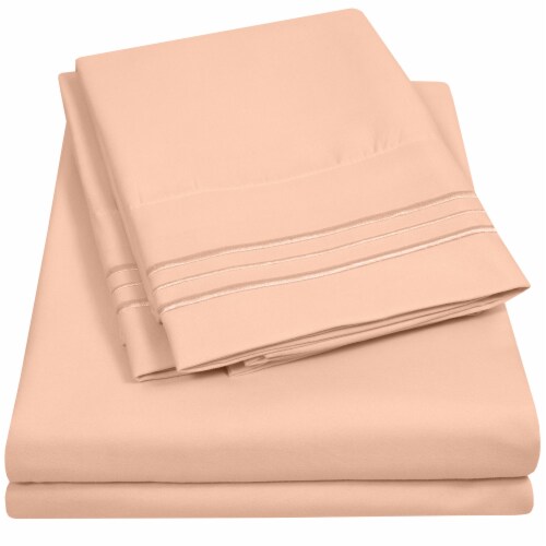Sweet Home Collection 5Piece Luxury Microfiber Sheet Set, Split King