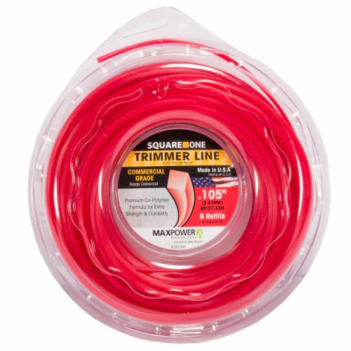 MaxPower SquareShaped Trimmer Line Red, 1 ct Fred Meyer