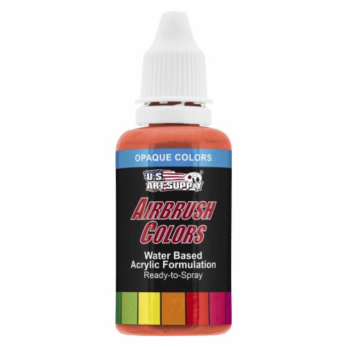 Orange, Opaque Acrylic Airbrush Paint, 1 oz., Orange 1 oz. Kroger