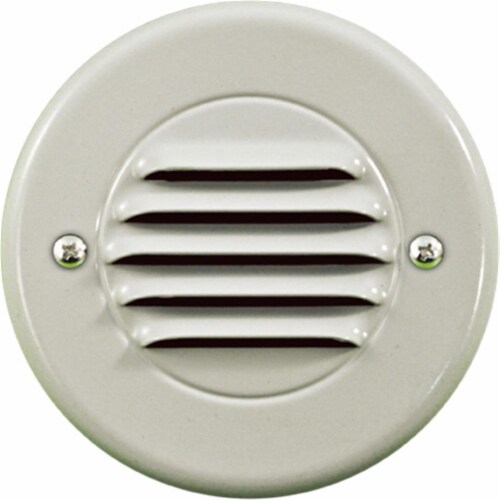 Dabmar Lighting LV708W Cast Aluminum Recessed Louvered Brick, Step