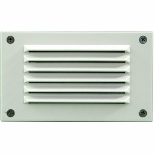 Dabmar Lighting LV675W Cast Aluminum Recessed Louvered Brick, Step