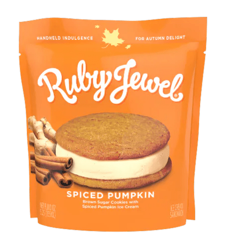 Ruby Jewel Pumpkin Ginger Spice Ice Cream Sandwich 1 Ct Fred Meyer