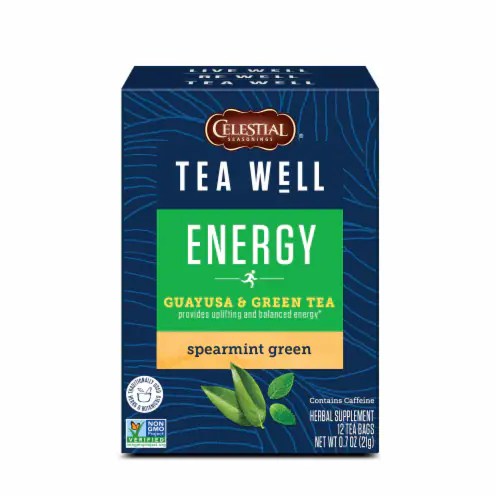 Celestial Seasonings® Tea Well Spearmint Green Energy Herbal Supplement