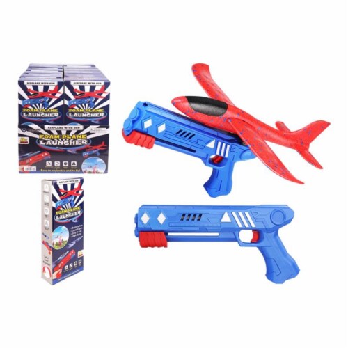 Diamond Visions 6061611 Toy Launcher Glider Plane Shooter Foam Toy