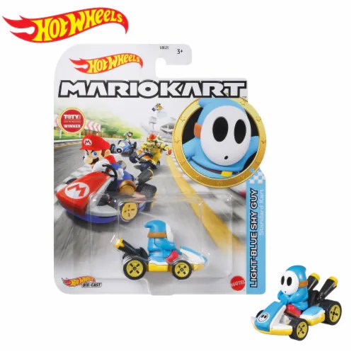 Mattel® Hot Wheels® Mario Kart™ LightBlue Shy Guy Standard Kart