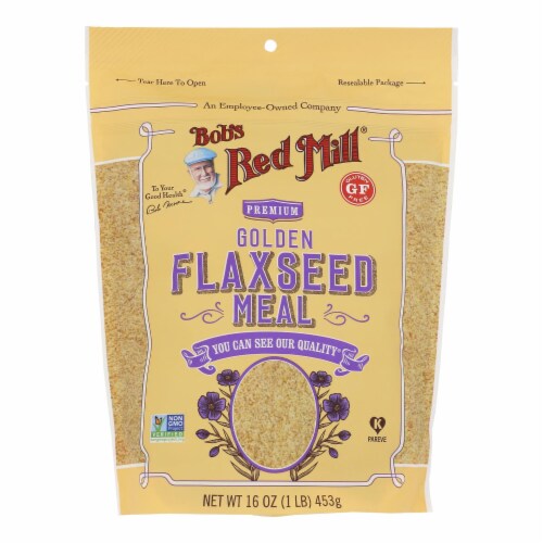 Bob's Red Mill Flaxseed Meal Golden Case of 4 16 oz, Case of 4