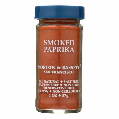 Morton and Bassett Smoked Paprika Paprika Case of 3 2 oz., Case