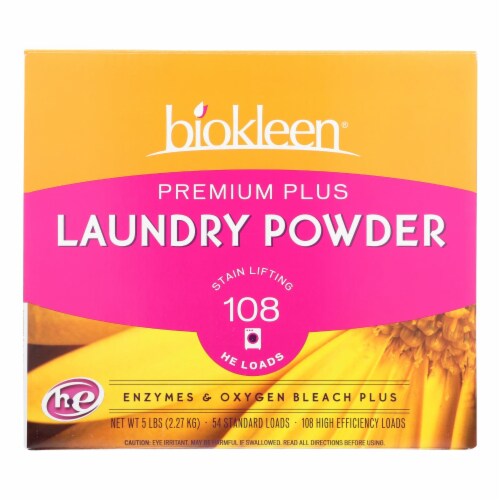 Biokleen Laundry Powder Premium Plus Stain Lifting Enzyme Formula 5