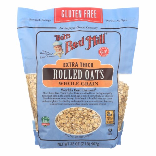 Bob's Red Mill Thick Rolled Oats Gluten Free Case of 432 oz