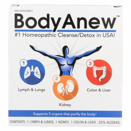 BodyAnew Cleanse Multipack Oral Drops 50 ml 3 Count, Case of 1