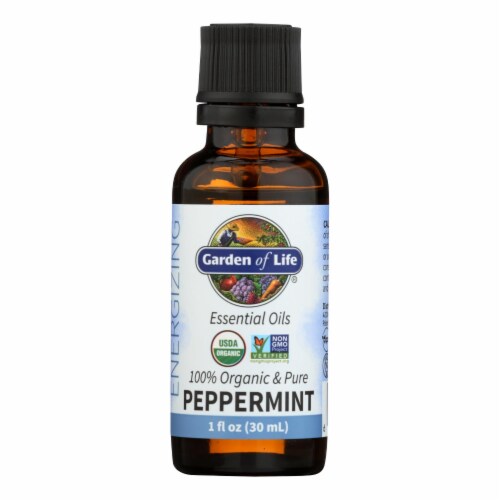 Garden Of Life Essential Oil Peppermint 1 FZ, Case of 1 1 FZ each