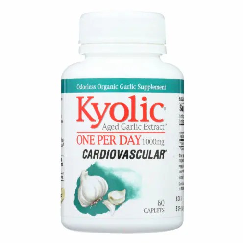 Kyolic Aged Garlic Extract One Per Day Cardiovascular 1000 mg 60