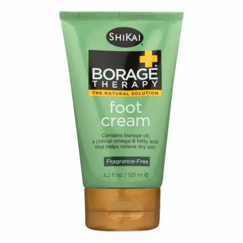 Shikai Borage Therapy Foot Cream Unscented 4.2 fl oz, Case of 1 4.2