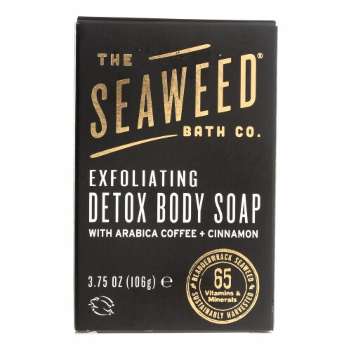 The Seaweed Bath Co Soap Bar Detox Cellulite 3.75 oz, 1 Box 3.