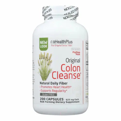 Health Plus The Original Colon Cleanse 200 Capsules, Case of 1
