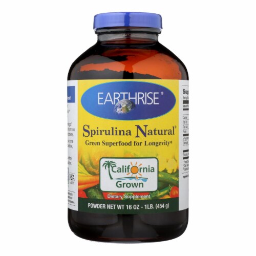 Earthrise Spirulina Natural Powder 16 oz, Case of 1 16 OZ each Kroger