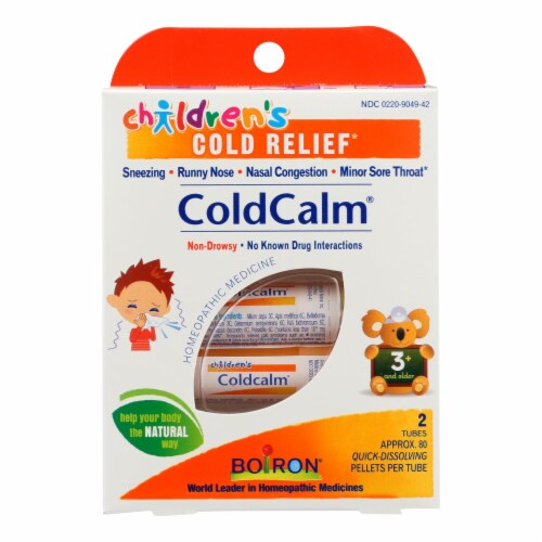 Boiron Children's Cold Calm Pellets 2 Doses, Case of 1 2 DOSE