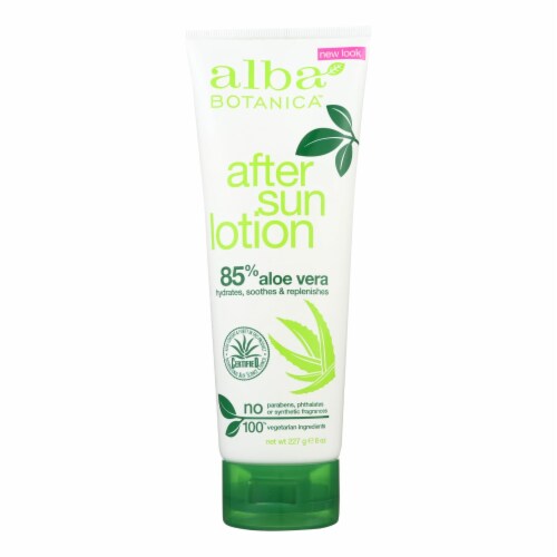 Alba Botanica After Sun Lotion 85 Aloe 8 oz, Case of 1 8 FZ