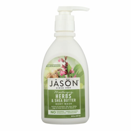 Jason Pure Natural Body Wash Moisturizing Herbs 30 fl oz, Case of 1
