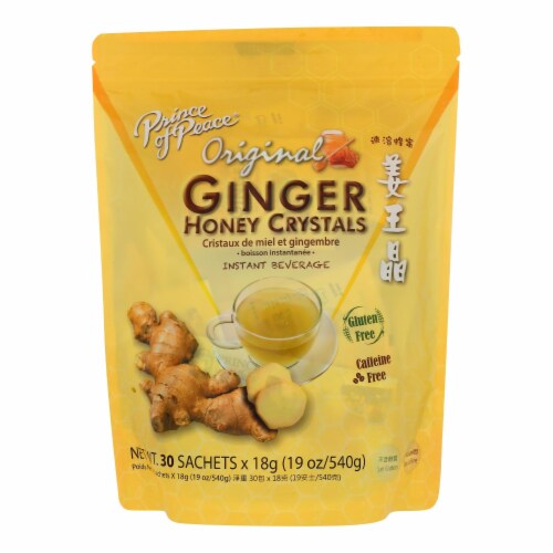 Prince of Peace Ginger Honey Crystals 30 count, Case of 1 30 CT