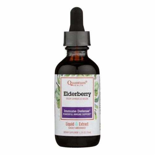 Quantum Elderberry Immune Defense Extract 2 fl oz, Case of 1 2 FZ each Kroger