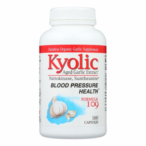 Kyolic Aged Garlic Extract Blood Pressure Health Formula 109 160