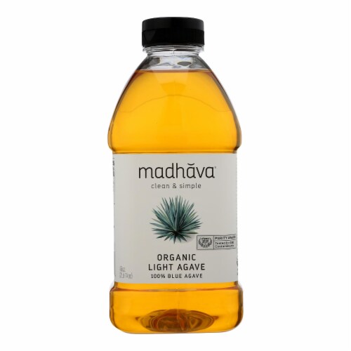 Madhava Honey Agave Nectar Organic Light Case of 4 46 oz, Case