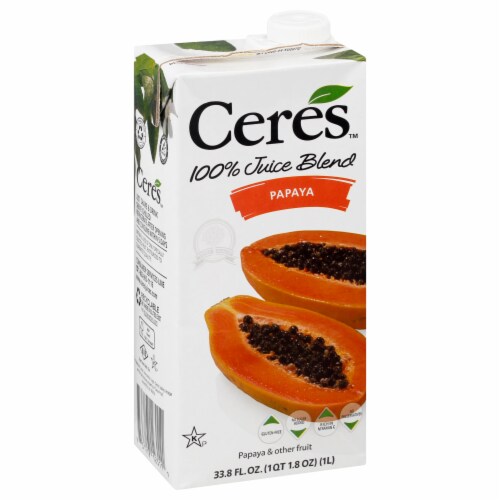 Ceres Juice Papaya, 12 pk / 33.8 fl oz Kroger