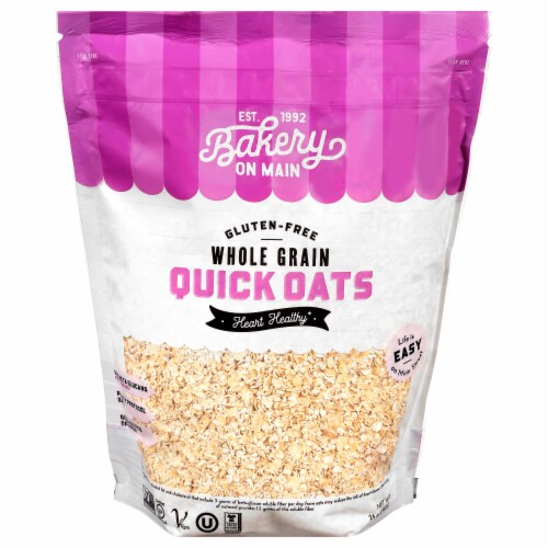 Bakery On Main Cereal Quick Oats Gluten Free 24 Oz, Case of 4 24 OZ
