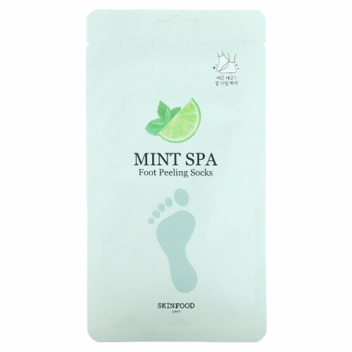 Skinfood Mint Spa Foot Peeling Socks 2 Socks 20 g, 1 Count Kroger
