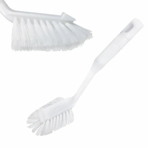 LOLA Eurostyle Allpurpose Kitchen Brush W/ Food Scraper, Poly Fiber