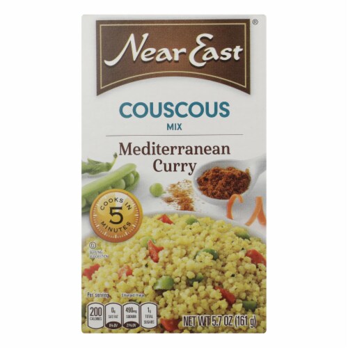 Near East Couscous Mix Mediterranean Curry Case of 12 5.7 oz., 5.