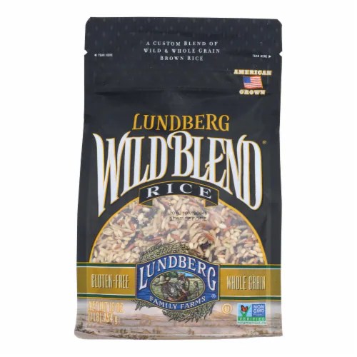 Lundberg Family Farms Wild Blend Rice Case of 6 1 lb., Case of 6