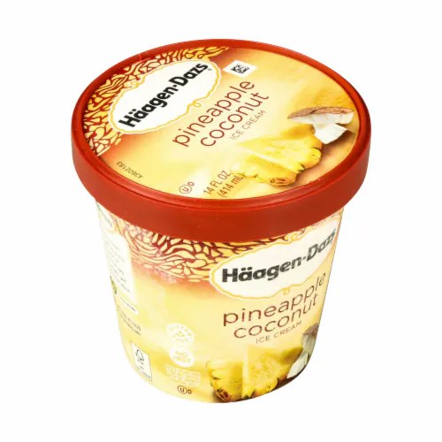 Haagen Dazs®, Pineapple Coconut Ice Cream, 14 oz Dillons Food Stores
