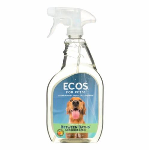 Ecos For Pets! Between Baths Grooming Spray Case of 6 22 OZ, 22 OZ