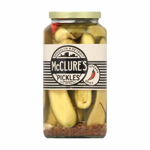 McClure's Pickles Spicy Spears Case of 6 32 oz., Case of 6 32 OZ each Fred Meyer