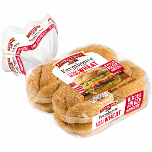 Kroger Pepperidge Farm Farmhouse Stone Ground Wheat Buns