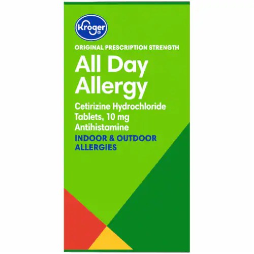 Kroger® All Day Allergy 24Hour Relief Antihistamine Tablets, 2 pk / 70