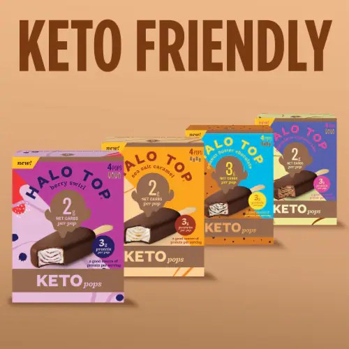 Halo Top® Keto Peanut Butter Chocolate Ice Cream Bars, 4 ct Smith’s